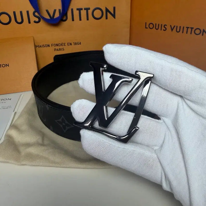 [BUNJANG] Louis Vuitton Monogram Eclipse Reversible Belt / [새 상품 *초특가*] 루이비통 모노그램 이클립스 리버시블 벨트