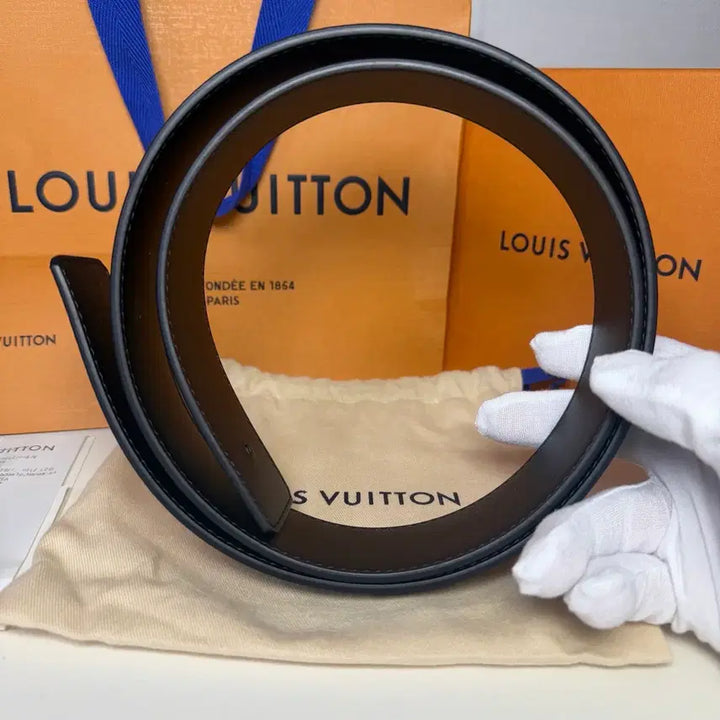 [BUNJANG] Louis Vuitton Monogram Eclipse Reversible Belt / [새 상품 *초특가*] 루이비통 모노그램 이클립스 리버시블 벨트