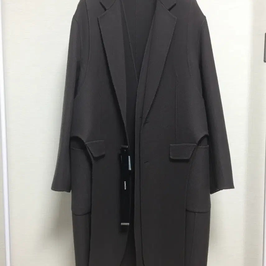 [BUNJANG] Songzio Homme 22FW Meta Handmade Coat Gray / <새상품>송지오 옴므 22FW 메타 핸드메이드 코트 그레이 48(100)