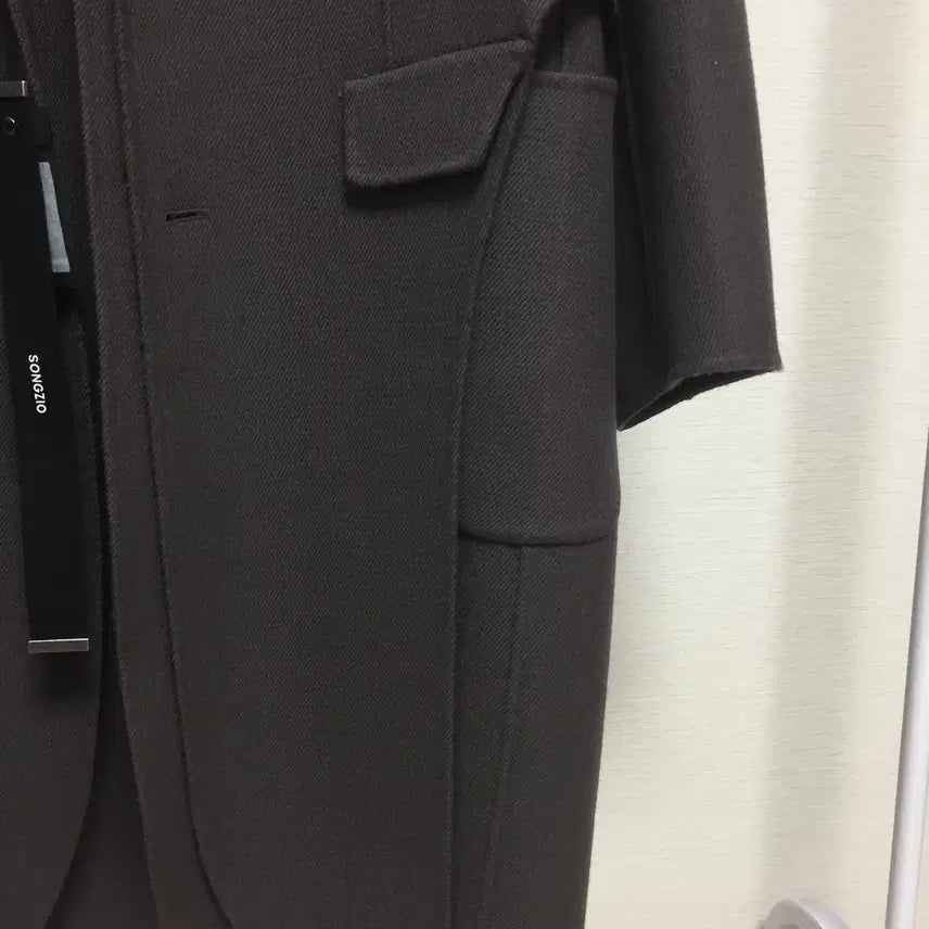 [BUNJANG] Songzio Homme 22FW Meta Handmade Coat Gray / <새상품>송지오 옴므 22FW 메타 핸드메이드 코트 그레이 48(100)