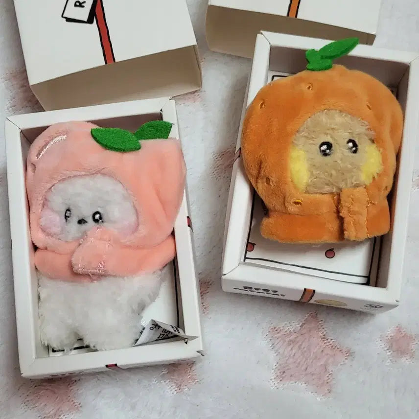 bt21 방탄소년단 bts 진 슈가 알제이 슈키 복숭아 딸기 귤 인형