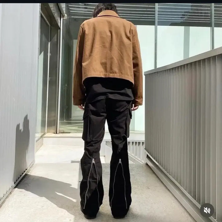 [BUNJANG] CMMAWEAR Back Zip Cargo Pants (L) / cmmawear 커마웨어 백지퍼 카고팬츠 L