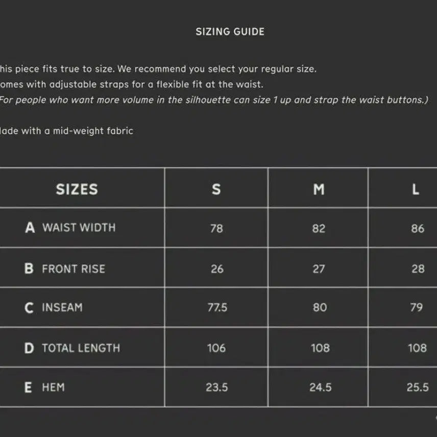 [BUNJANG] CMMAWEAR Back Zip Cargo Pants (L) / cmmawear 커마웨어 백지퍼 카고팬츠 L