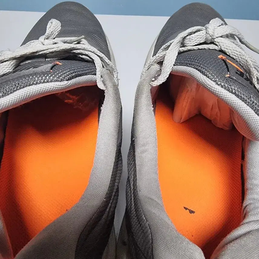 [BUNJANG] Nike Lunarglide Grey Orange Sneakers / 나이키 280 루나 스텔로스 회색 오렌지 운동화