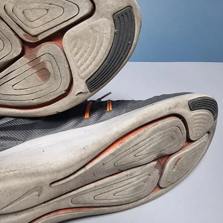 [BUNJANG] Nike Lunarglide Grey Orange Sneakers / 나이키 280 루나 스텔로스 회색 오렌지 운동화