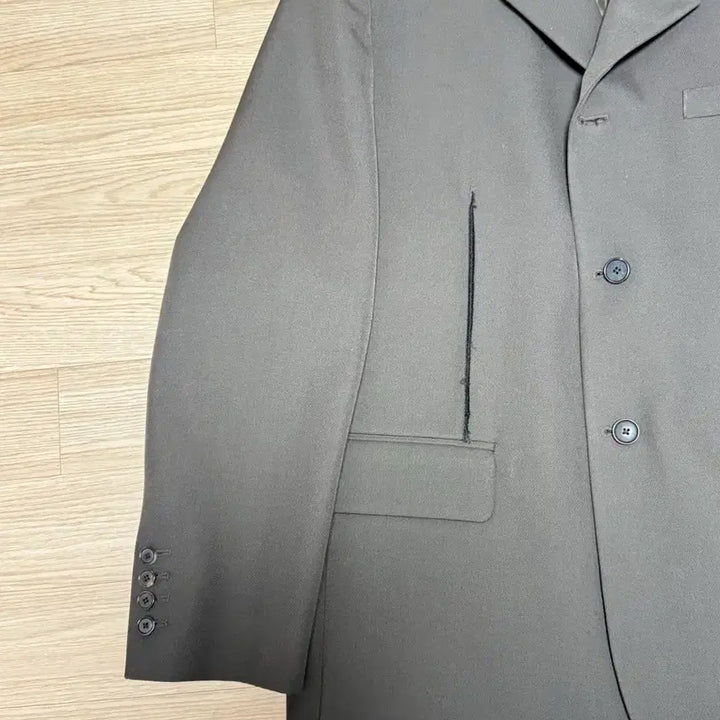 [BUNJANG] stu Cut-off Blazer Brown L Size / [L] stu 컷오프 블레이저 브라운