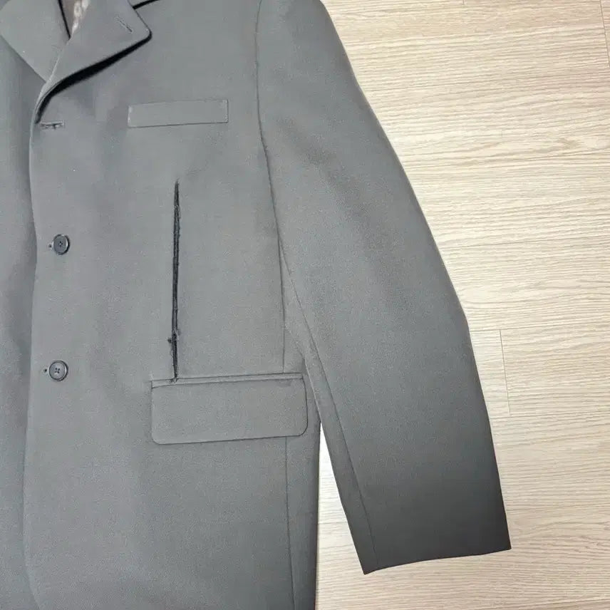 [BUNJANG] stu Cut-off Blazer Brown L Size / [L] stu 컷오프 블레이저 브라운