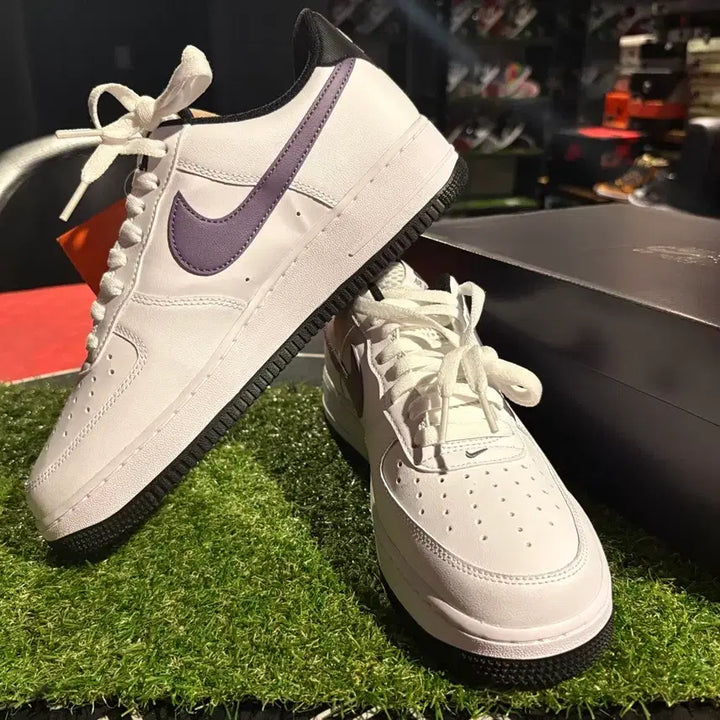 [BUNJANG] Nike Air Force 1 Purple Sneakers / [새상품/270]나이키 에어포스1 퍼플
