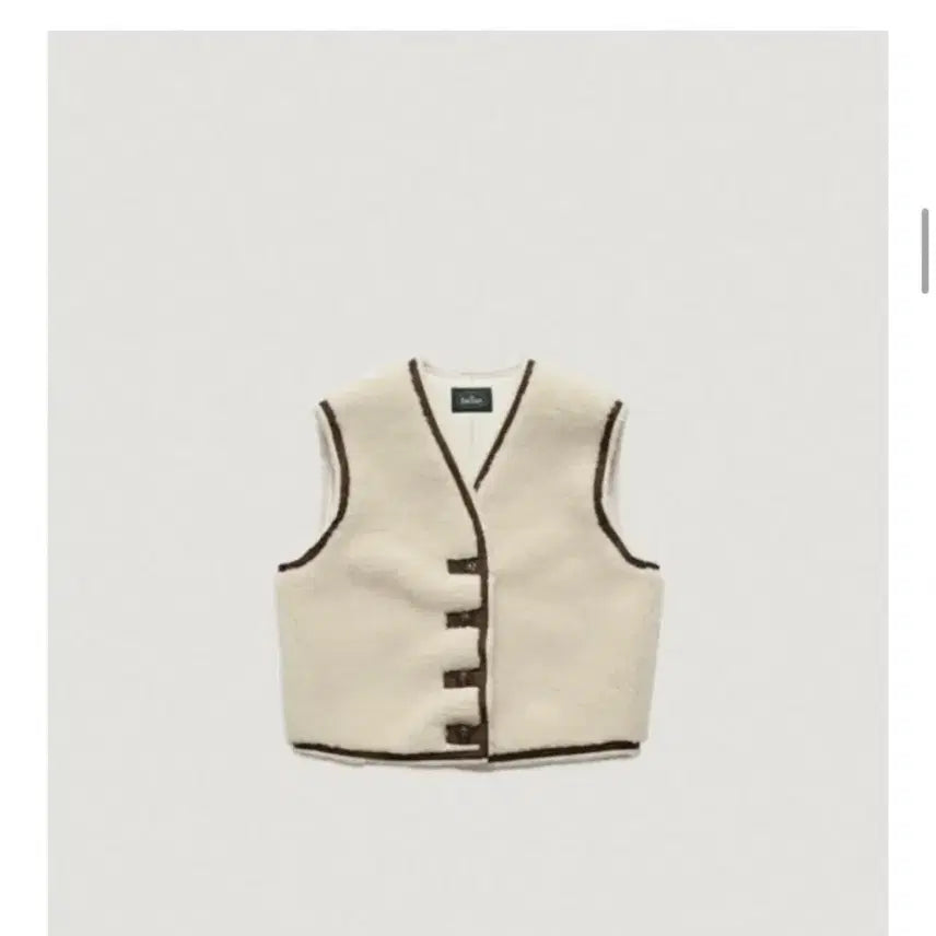 [BUNJANG] The Barnnet Hills Eco Shearing Vest / 더바넷 The Barnnet 힐스 에코 시어링 베스트