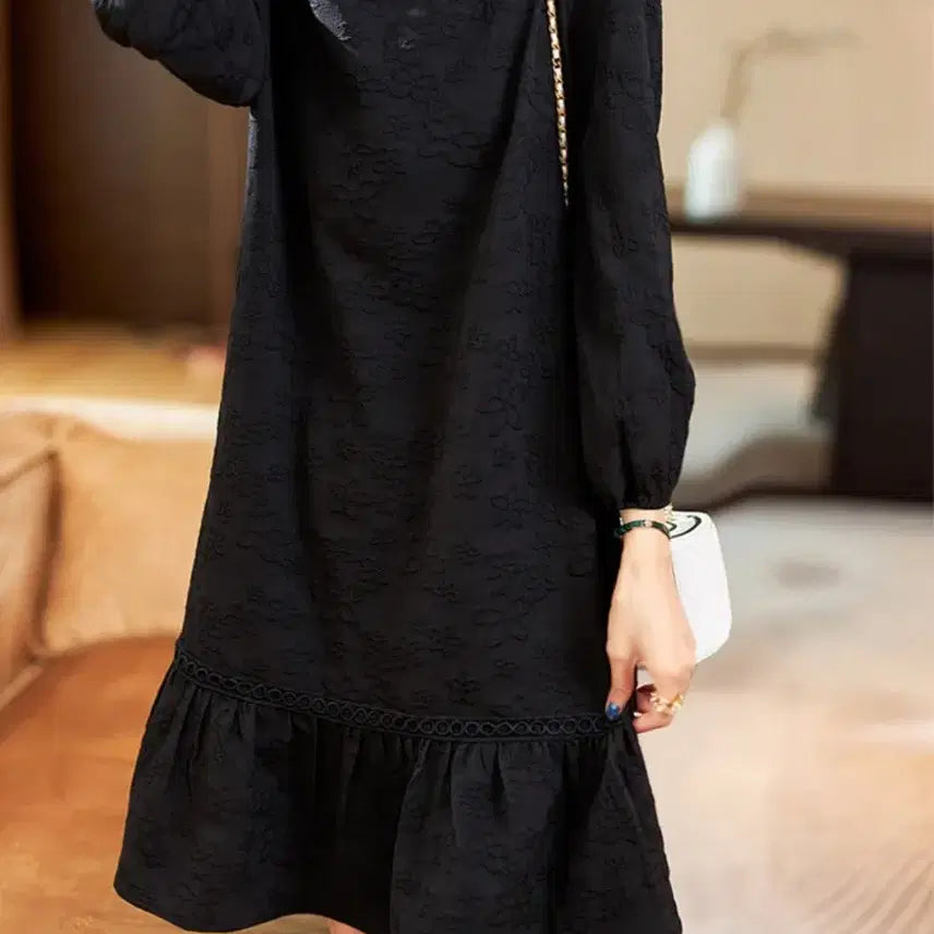 [BUNJANG] Feminine Flare Dress - L / 페미닌함 가득한 플레어 원피스-L