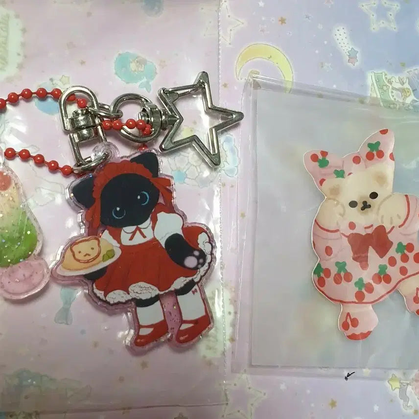 [BUNJANG] Yulbamgom Keyring Sticker / 율밤곰 키링 스티커