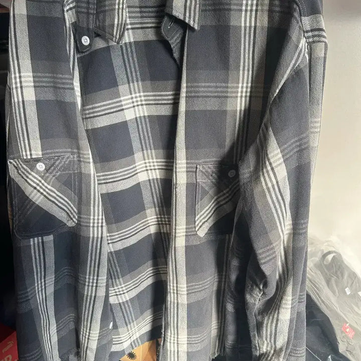 [BUNJANG] Saint Michael Flannel Shirt / XL 세인트미카엘 플란넬 셔츠