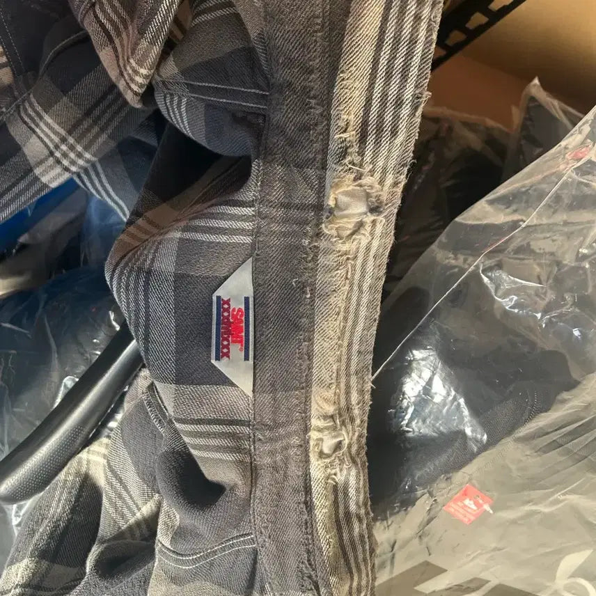 [BUNJANG] Saint Michael Flannel Shirt / XL 세인트미카엘 플란넬 셔츠