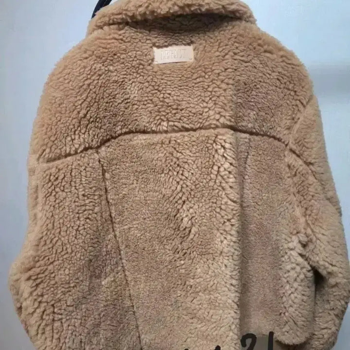 [BUNJANG] System Teddy Bear Fur Jacket (Size 55) / 시스템 테디베어 퍼자켓 82(55)