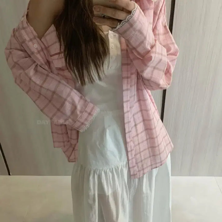 [BUNJANG] VIRKIN Lace Blouse / VIRKIN 버킨 레이스 남방