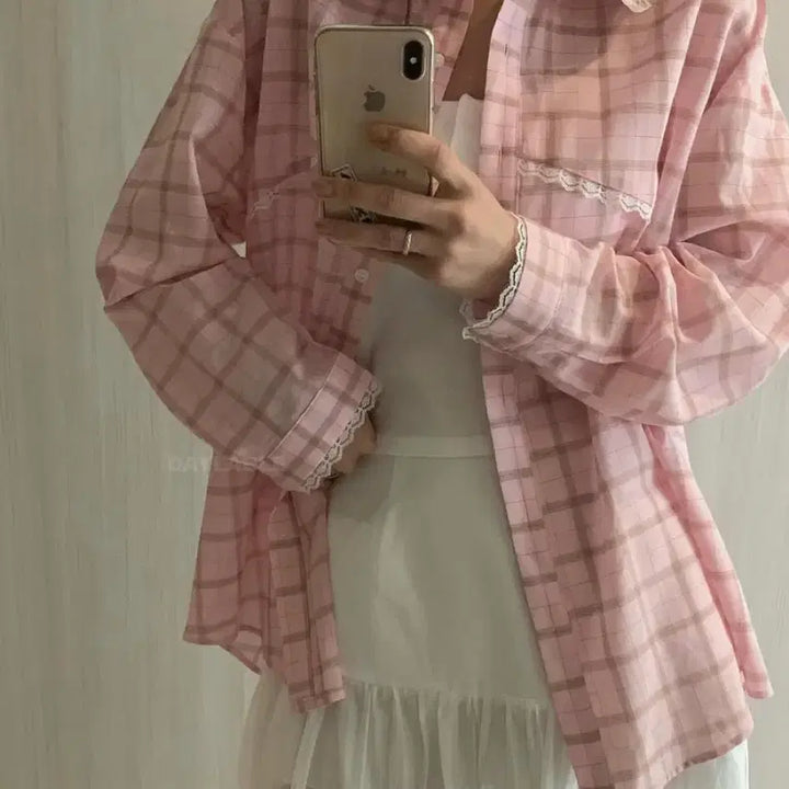 [BUNJANG] VIRKIN Lace Blouse / VIRKIN 버킨 레이스 남방