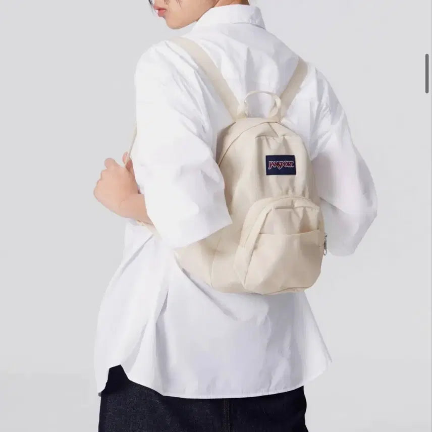 [BUNJANG] JanSport Half Pint Backpack (Coconut) / 잔스포츠 하프파인트 백팩 (코코넛)