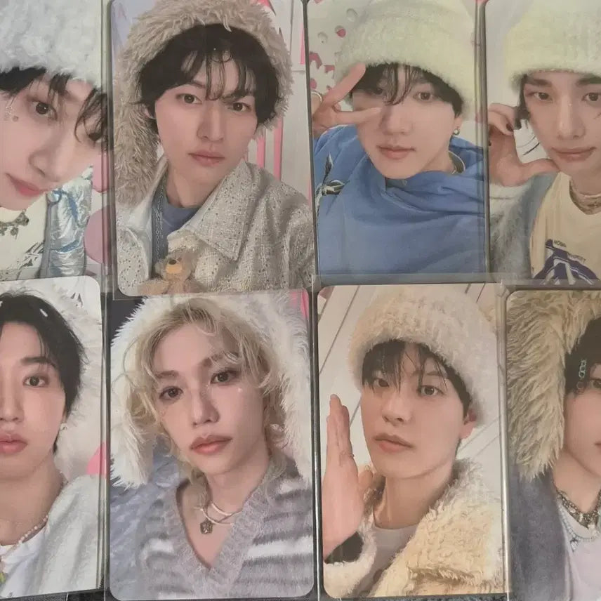 스키즈 팬미팅 중톤 포카 일괄