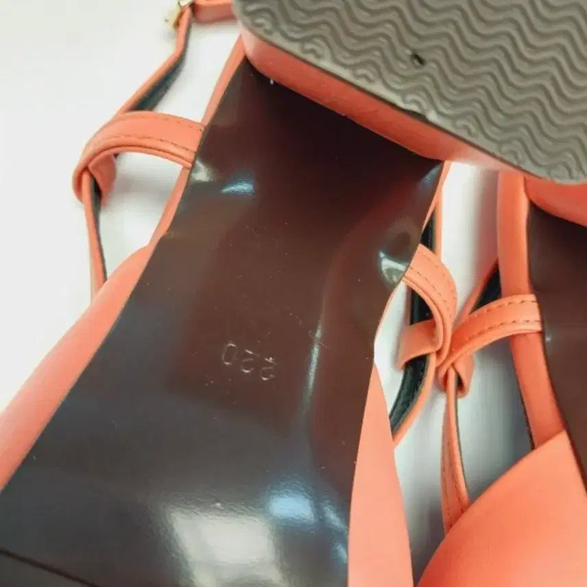 [BUNJANG] BOUTIQUE HERWON Montparnasse Slingback Heels Coral Pink / 부티끄 헤르원 (BOUTIQUE HERWON) 몽빠리 슬링백힐