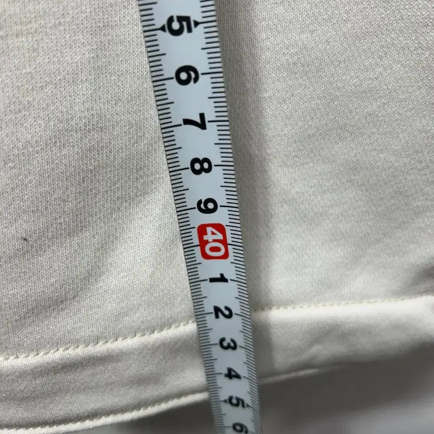 [SOLD OUT] 나이키 스우시 크롭 반팔티 아이보리 S
