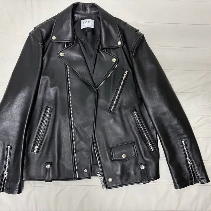 [BUNJANG] Lofi Leather Jacket / Lofi 가죽자켓 L