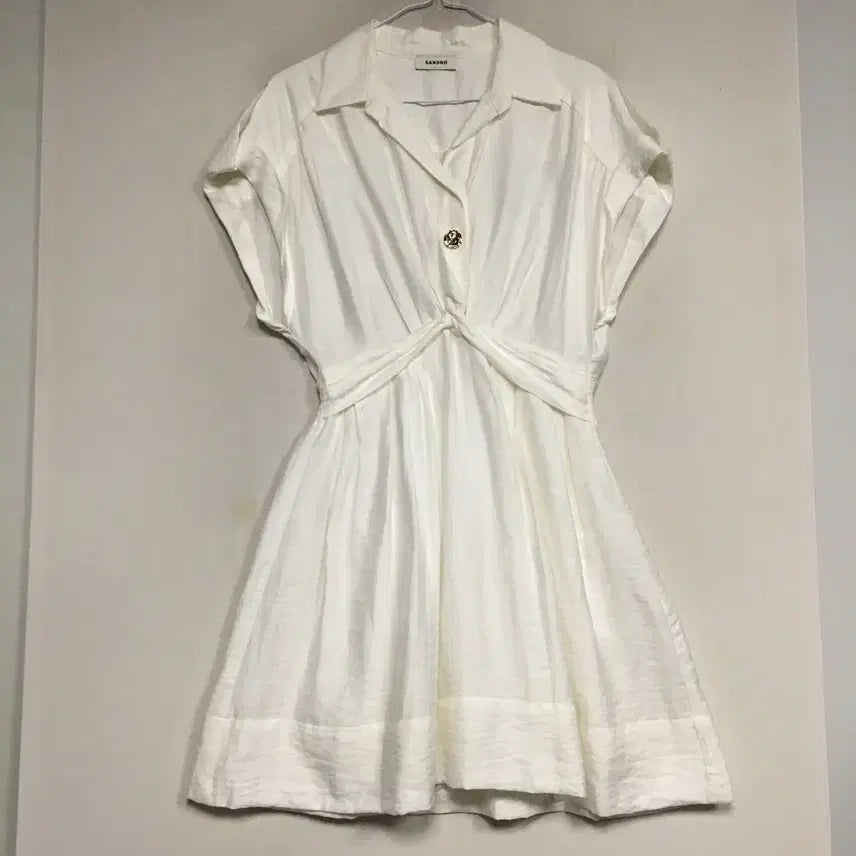 [BUNJANG] Sandro Linen Dress / SANDRO 산드로 린넨 드레스 원피스 36