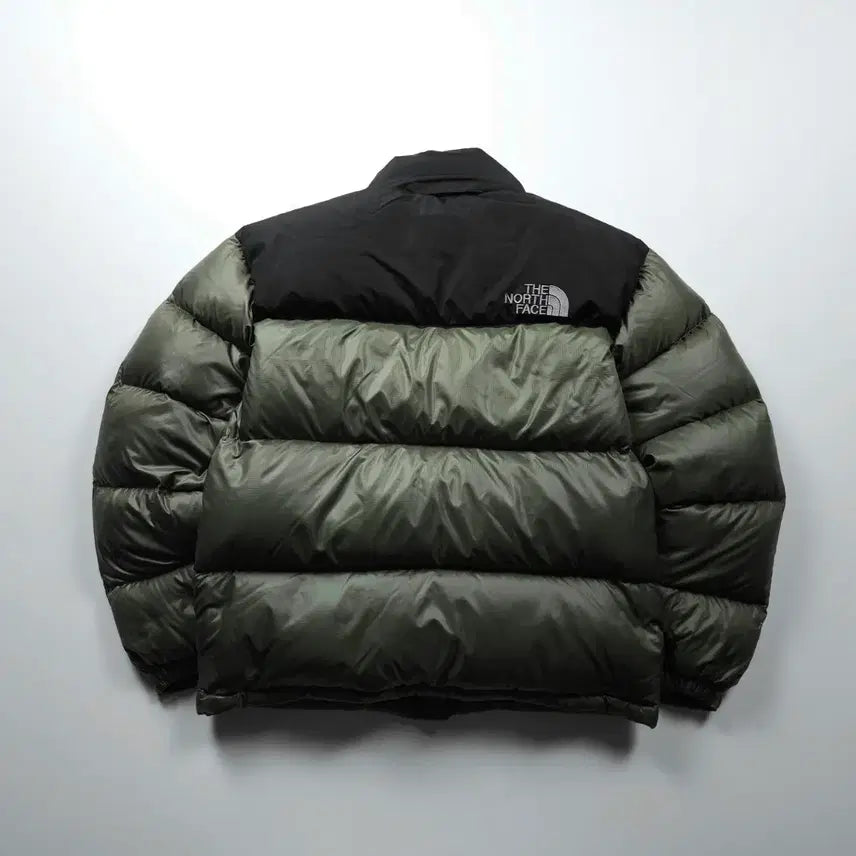 [BUNJANG] The North Face Retro Nuptse Down Puffer Jacket Olive (Men&