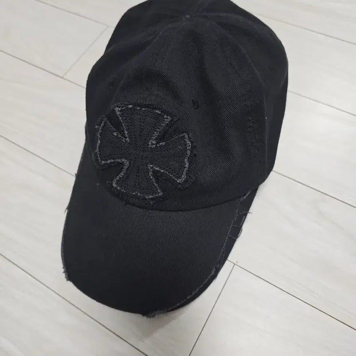 [BUNJANG] etce Layered Washing Ball Cap / etce 크로스 레이어드 워싱 볼캡