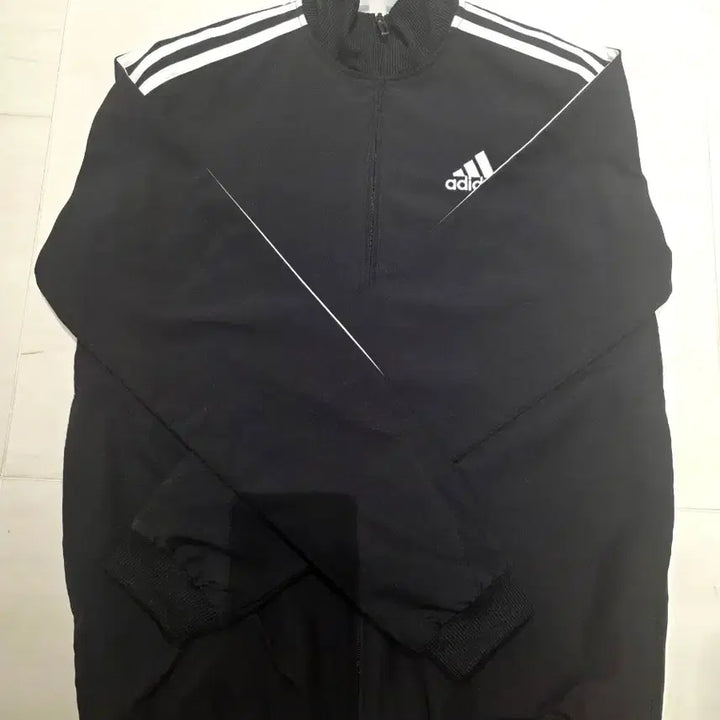 [BUNJANG] Adidas 3S WV TT TS Jersey Set / 아디다스 블랙 져지 세트 품명 M 3S WV TT TS