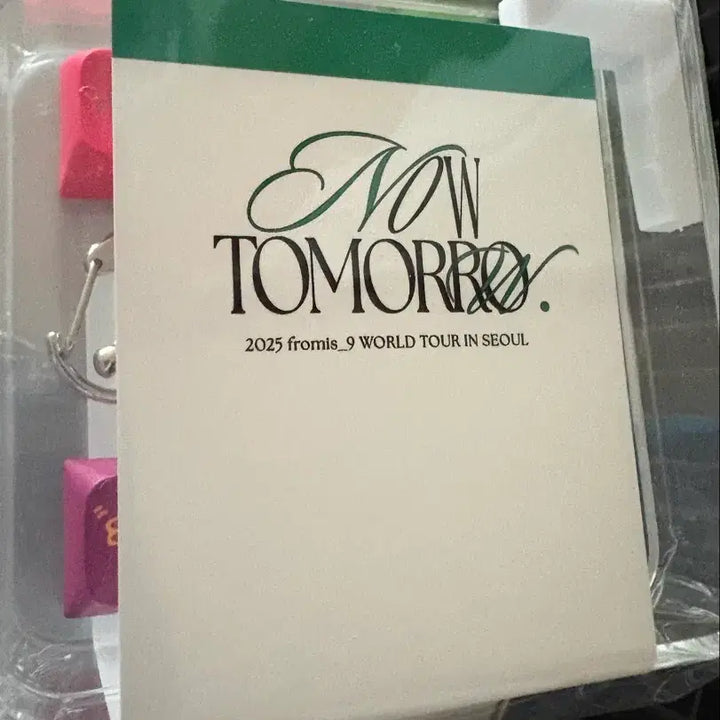 [BUNJANG] fromis_9 Concert Keycap Set Sealed / 프로미스나인 콘서트 키캡세트 미개봉 판매