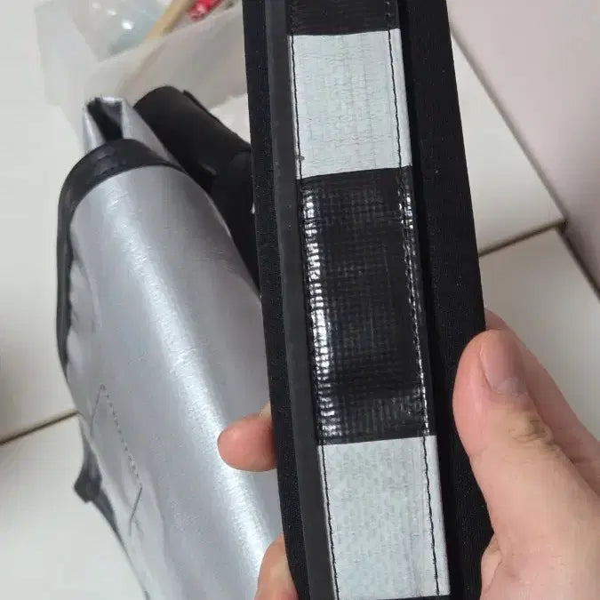 [BUNJANG] Freitag Dexter All Gray Set / 프라이탁 덱스터 올 그레이 자석 벨크로 이너백 어깨패드 일괄판매