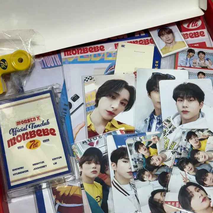 [BUNJANG] MONSTA X MONBEBE 7th 8th Kit Bundle Set / 몬스타엑스 몬베베 7기 8기 키트 일괄