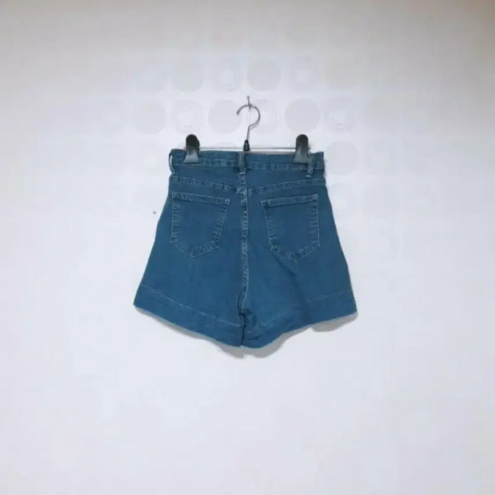 [BUNJANG] High-waist Denim Shorts / 하이웨스트55/청반바지55/반바지55