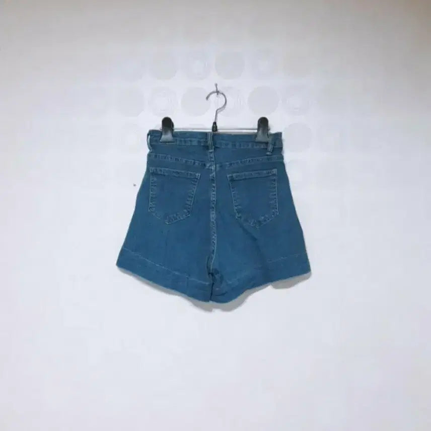 [BUNJANG] High-waist Denim Shorts / 하이웨스트55/청반바지55/반바지55