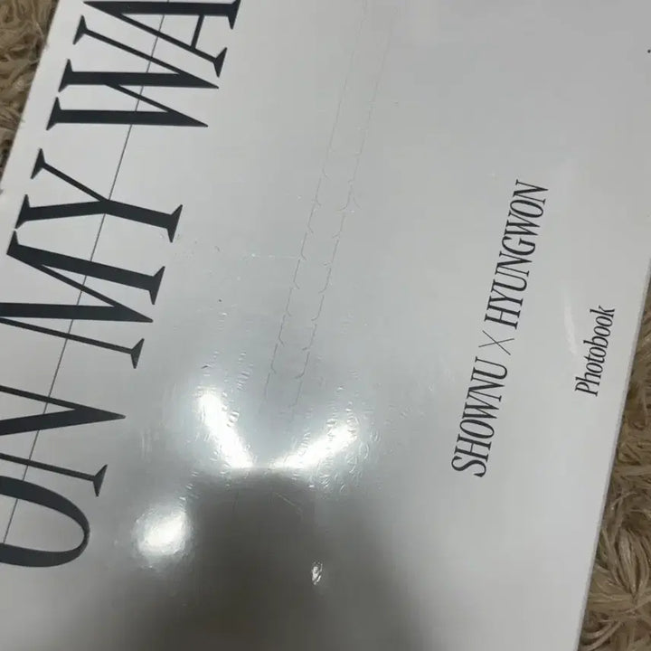 [SOLD OUT] 몬스타엑스 셔누X형원 ON MY WAY 포토북