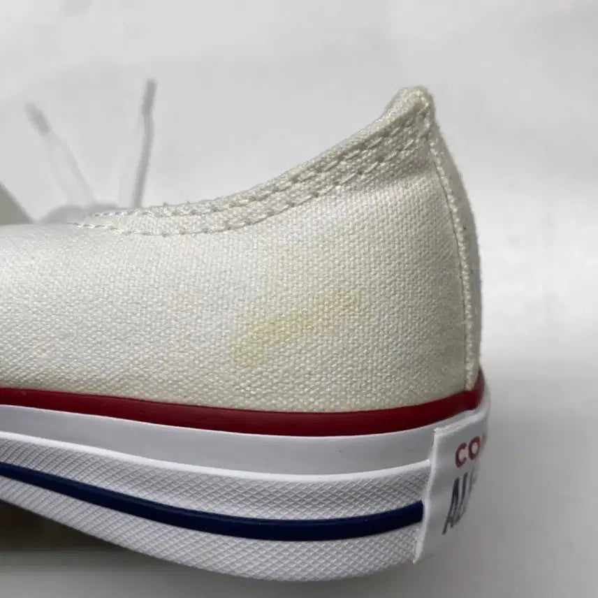 [BUNJANG] Converse Chuck Taylor All Star Low White Sneakers / 컨버스 척테일러 올스타 로우 화이트 245