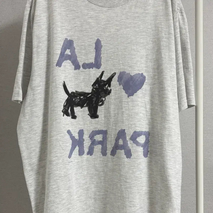 [BUNJANG] Low Classic LOVE PARK T-Shirt / [2회 착용/S]로우클래식 LOVE PARK T-SHIRT
