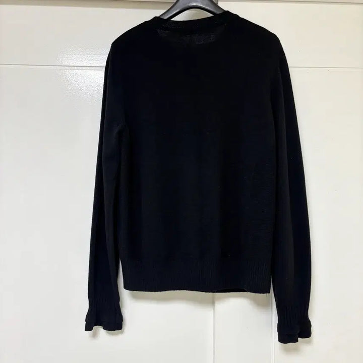 [BUNJANG] None Round Knit Black / 레니본 라운드 니트 블랙