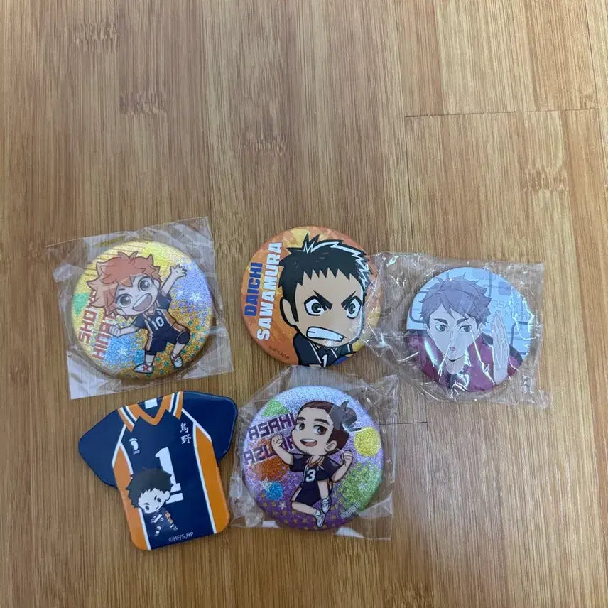 [BUNJANG] Haikyuu Hinata Badge / (일괄) 하이큐 뱃지 히나타