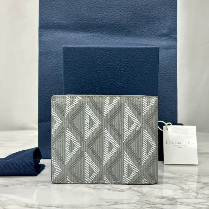 [BUNJANG] Dior CD Diamond Compact Wallet / [풀구성] 디올 CD 다이아몬드 컴팩트 반지갑