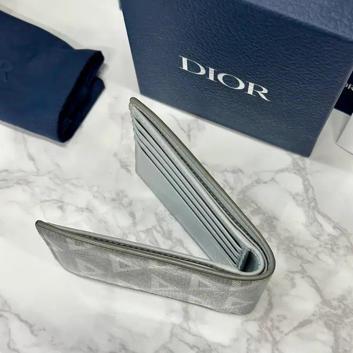 [BUNJANG] Dior CD Diamond Compact Wallet / [풀구성] 디올 CD 다이아몬드 컴팩트 반지갑