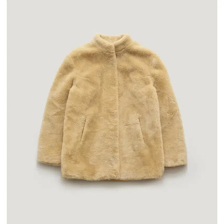 [BUNJANG] Parben Shearling Fur Jacket (New with Tag) / 파르벵시어링퍼자켓(나코탭미시착새상품)