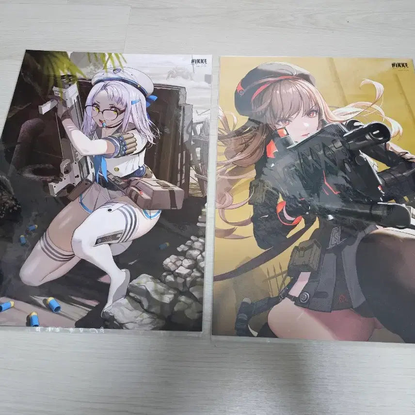 [BUNJANG] Nikke Maid Cafe Exclusive Collection Poster / 니케 메이드카페 구매 특전 굿즈 올 컬렉션 포스터
