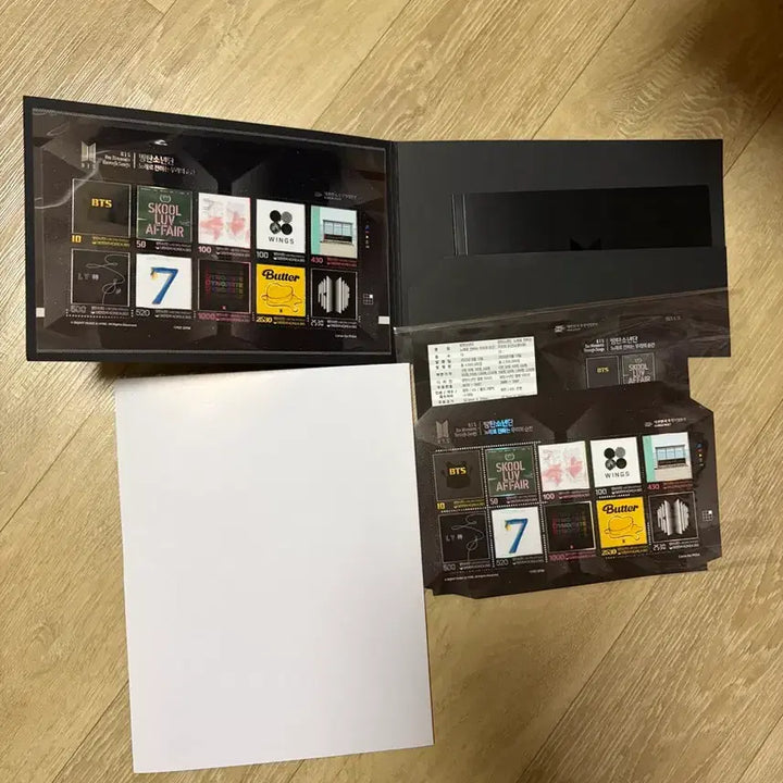 방탄소년단 우표 소형시트 세트 2023