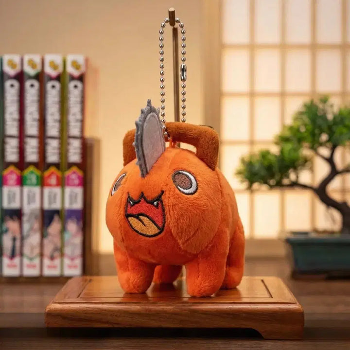 [BUNJANG] Chainsaw Man Pochita Plush Keychain / 체인소맨 포치타 인형 키링 한정판매