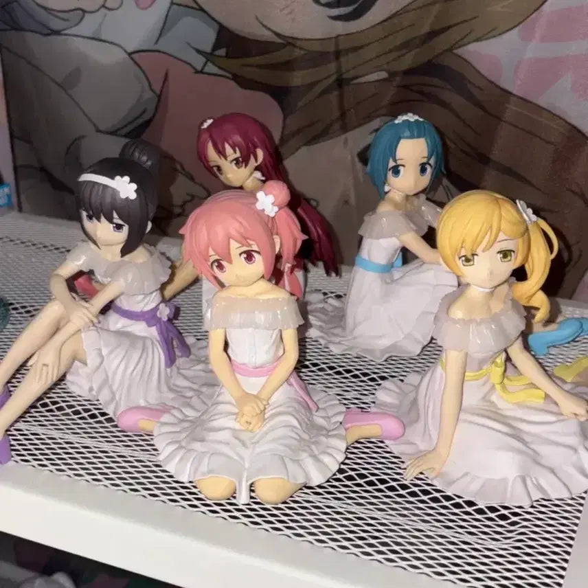 [BUNJANG] Madoka Magica Wedding Figure Set / 마법소녀 마도카 마기카 웨딩 피규어 세트