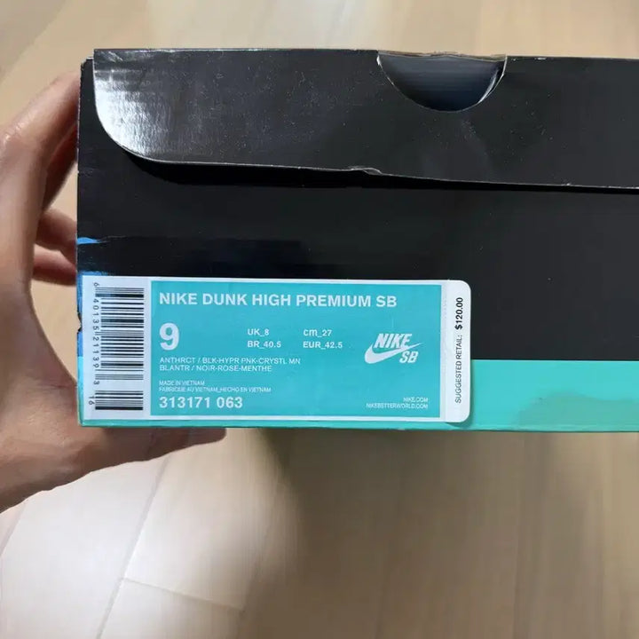 [BUNJANG] Nike SB High Premier Northern Lights Sneakers / 나이키 SB 하이 프리미어 노던 라이트