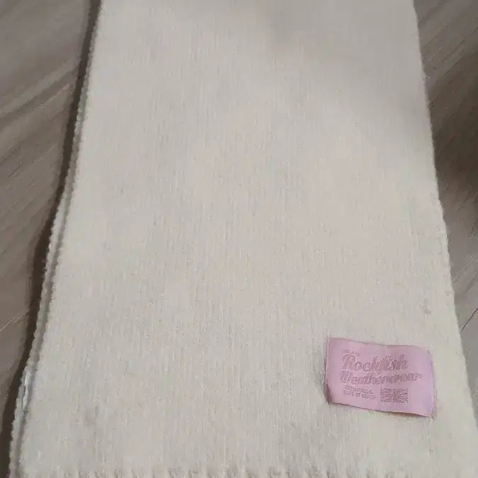 [BUNJANG] Rockfish Weatherwear Ivory Scarf / 락피쉬 웨더웨어 아이보리 머플러 보풀있음 저렴