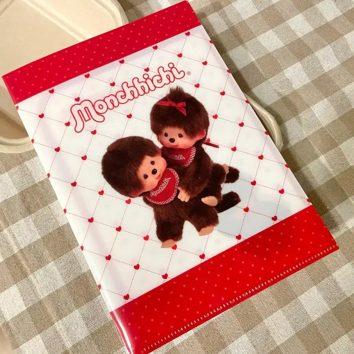 [BUNJANG] Monchhichi A5 Clear File / (새상품,일본 정품) 몬치치 A5 클리어 파일
