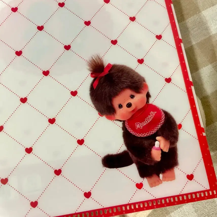 [BUNJANG] Monchhichi A5 Clear File / (새상품,일본 정품) 몬치치 A5 클리어 파일